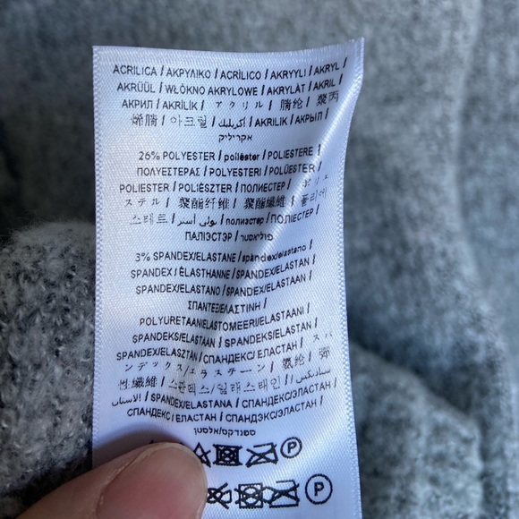 NWT guess soft collard bodycon sweater  dress - Picture 5 of 5